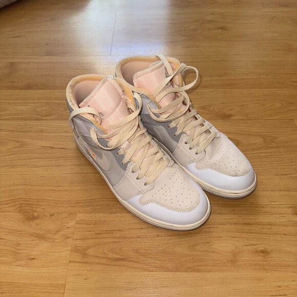 Air Jordan 1 Mid SE Craft M 9.5 - Picture 4 of 10